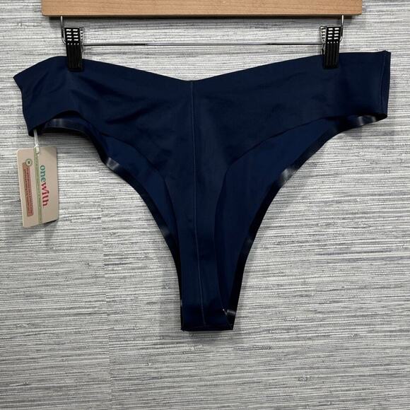 NWTS OneWith High Waisted Thong Bottom Swimsuit / Size-XL - Picture 5 of 12